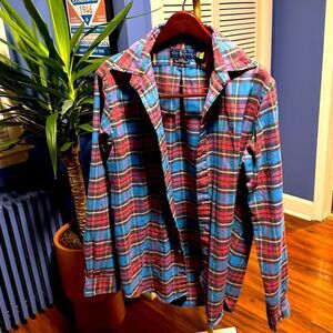 POLO RALPH LAUREN FLANNEL SHIRT, large